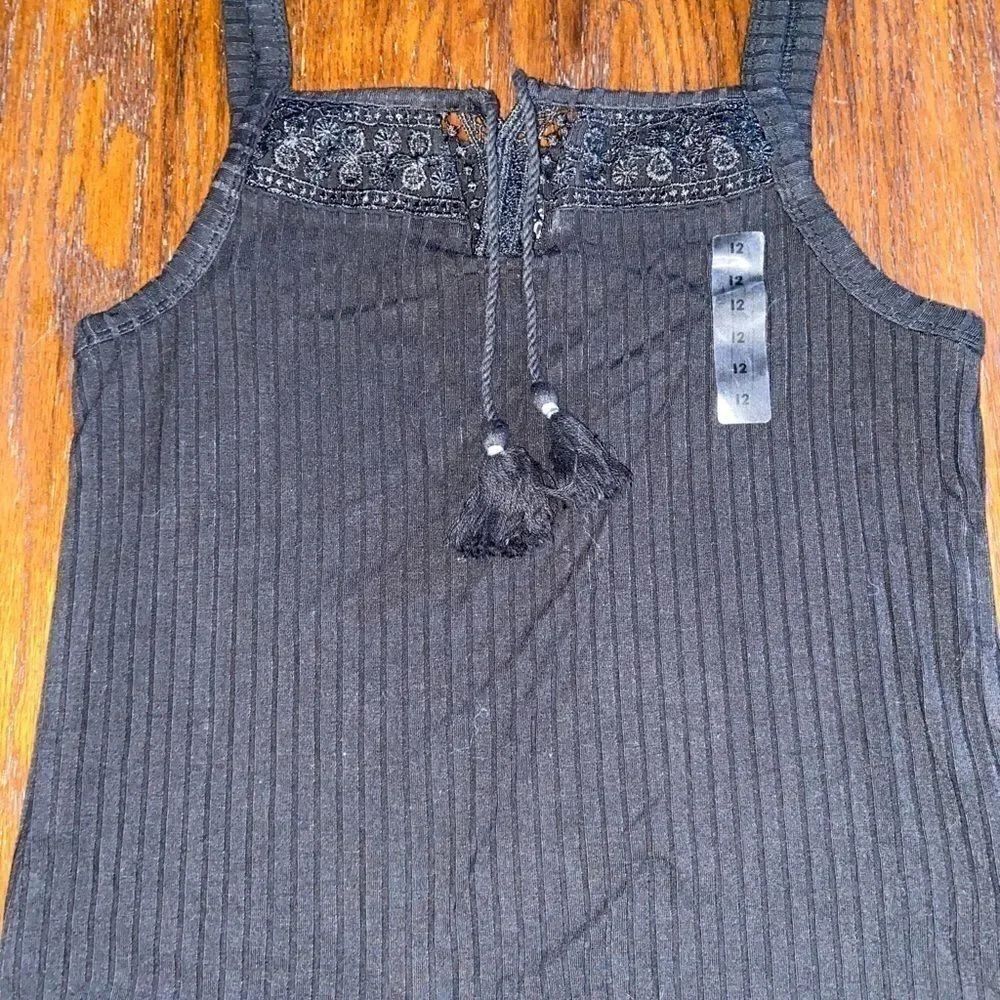 NWT girls justice tank top